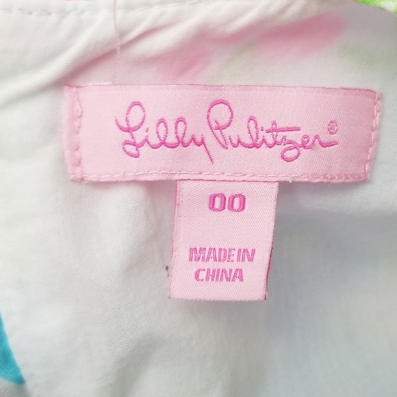 Lilly Pulitzer Delia Spring Fling Dress Size 00 - Picture 3 of 6
